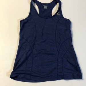 Woman’s Reebok Royal blue tank size small